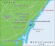  - Barcelona Port Map